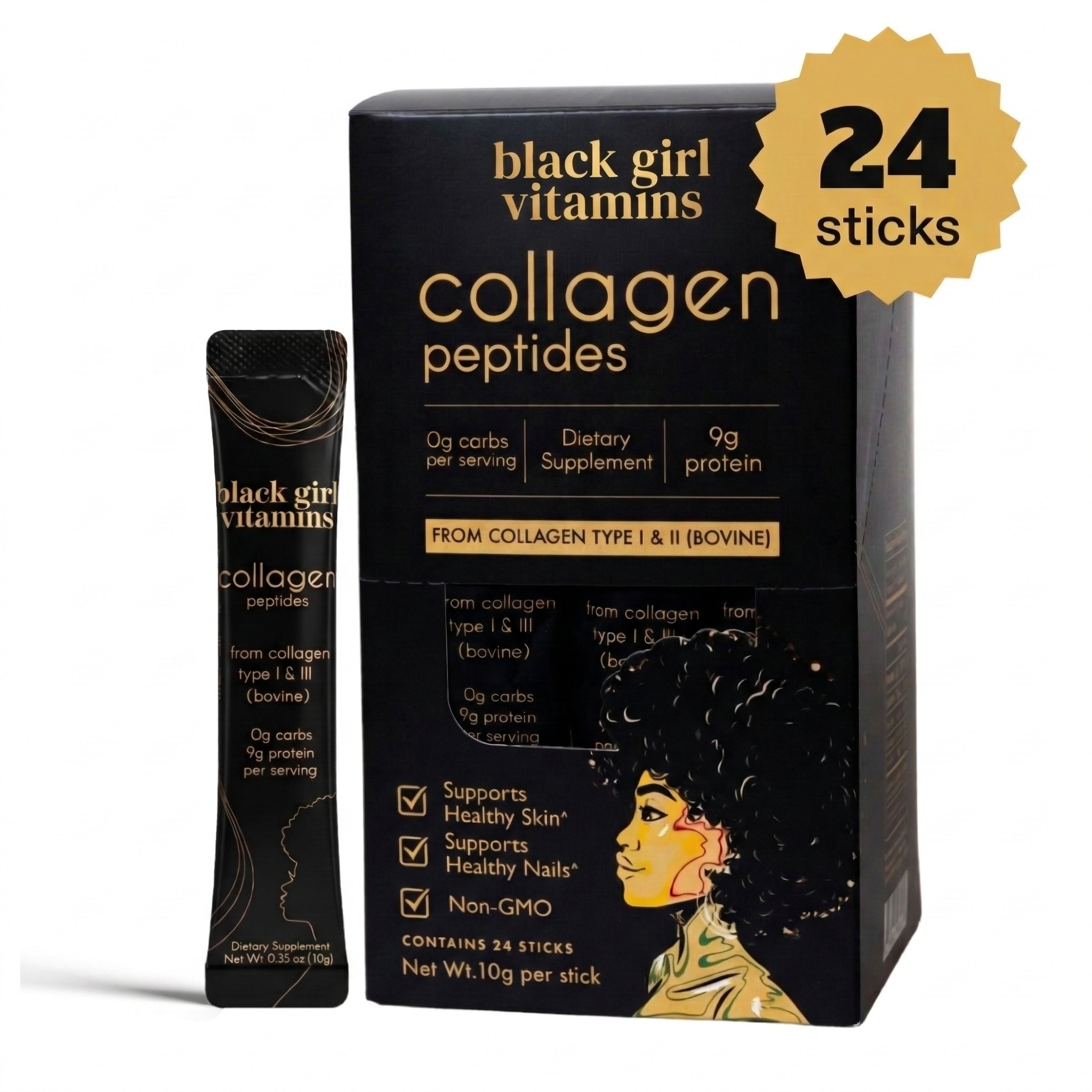 BGV Collagen Powder Stick Box
